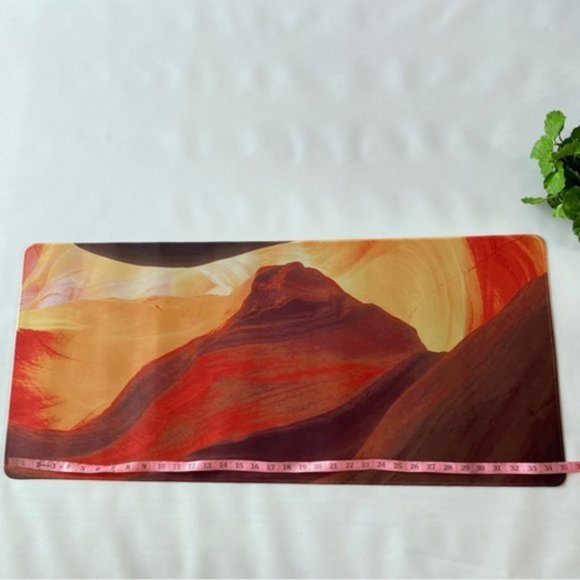 Home Office XL Gaming Desk Mouse Pad Antelope Canyon Desert Non Slip Gamepad New - Picture 4 of 7